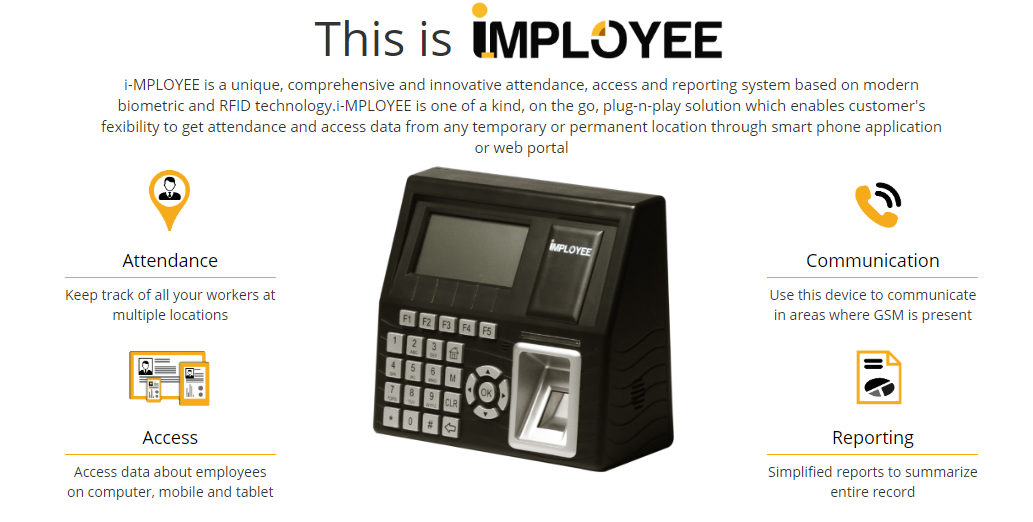 Bio-metric Remote attendance